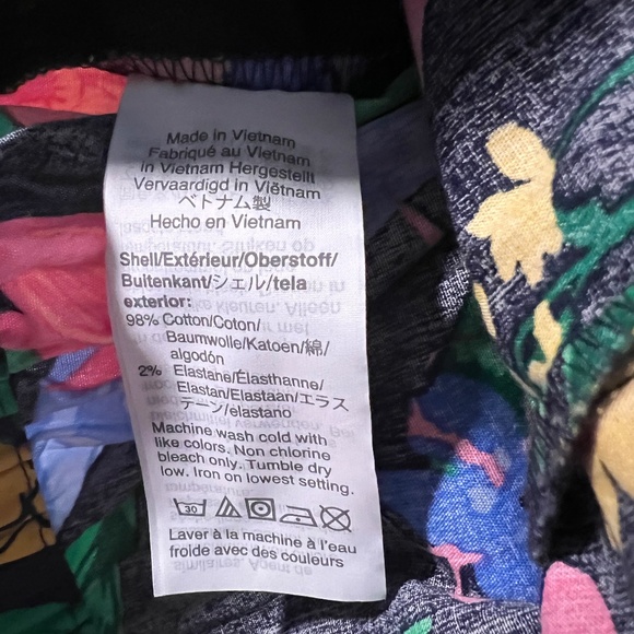 NWOT J Crew Floral Tie Waist Short in Cotton Poplin - Picture 6 of 8